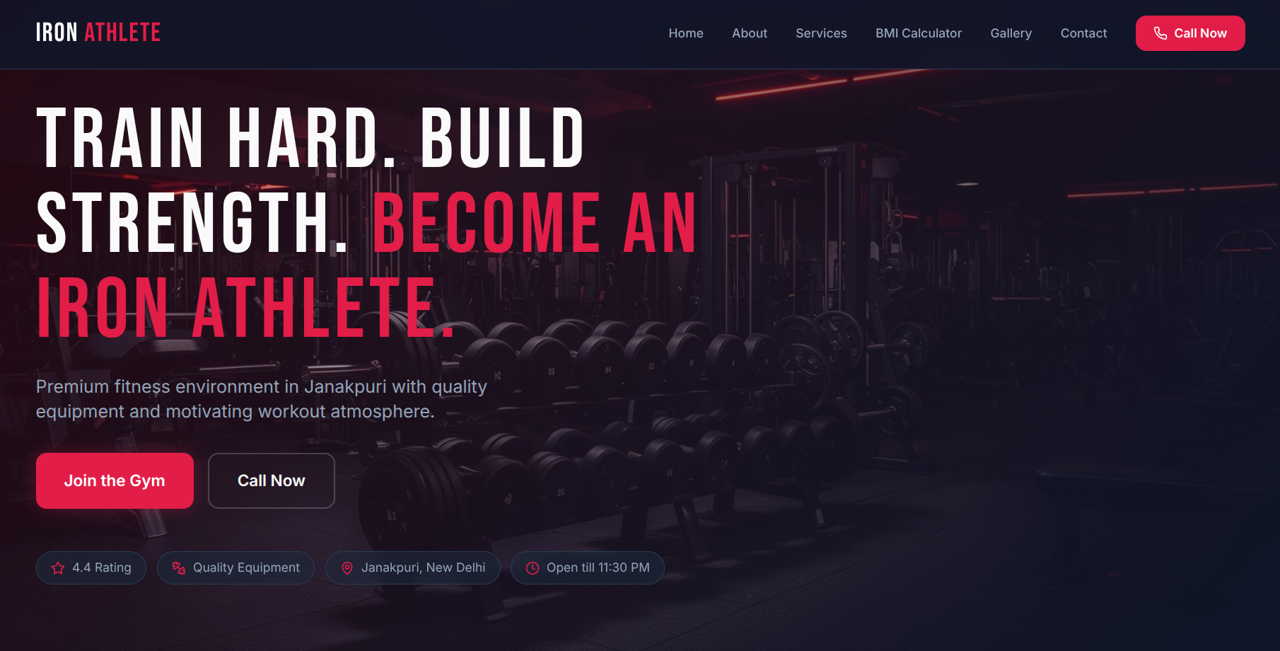 Iron Athlete Gym