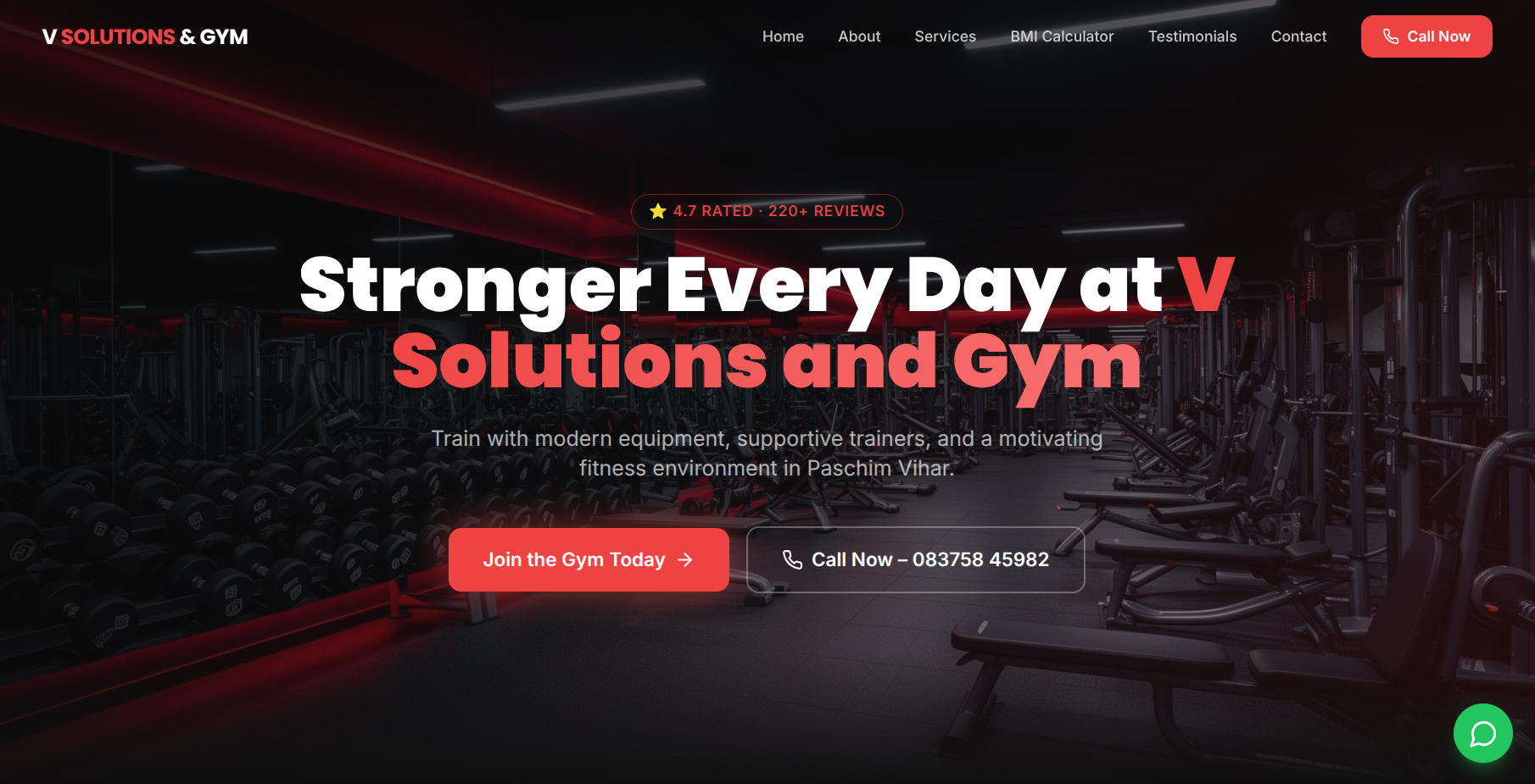 V SOLUTIONS AND GYM